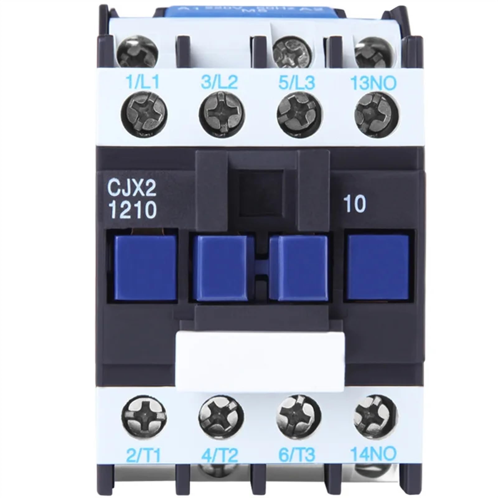 CJX2-0910 Contactor de CA 9 amperios trifásico 3 polos NCC 220 V 50/60 Hz bobina