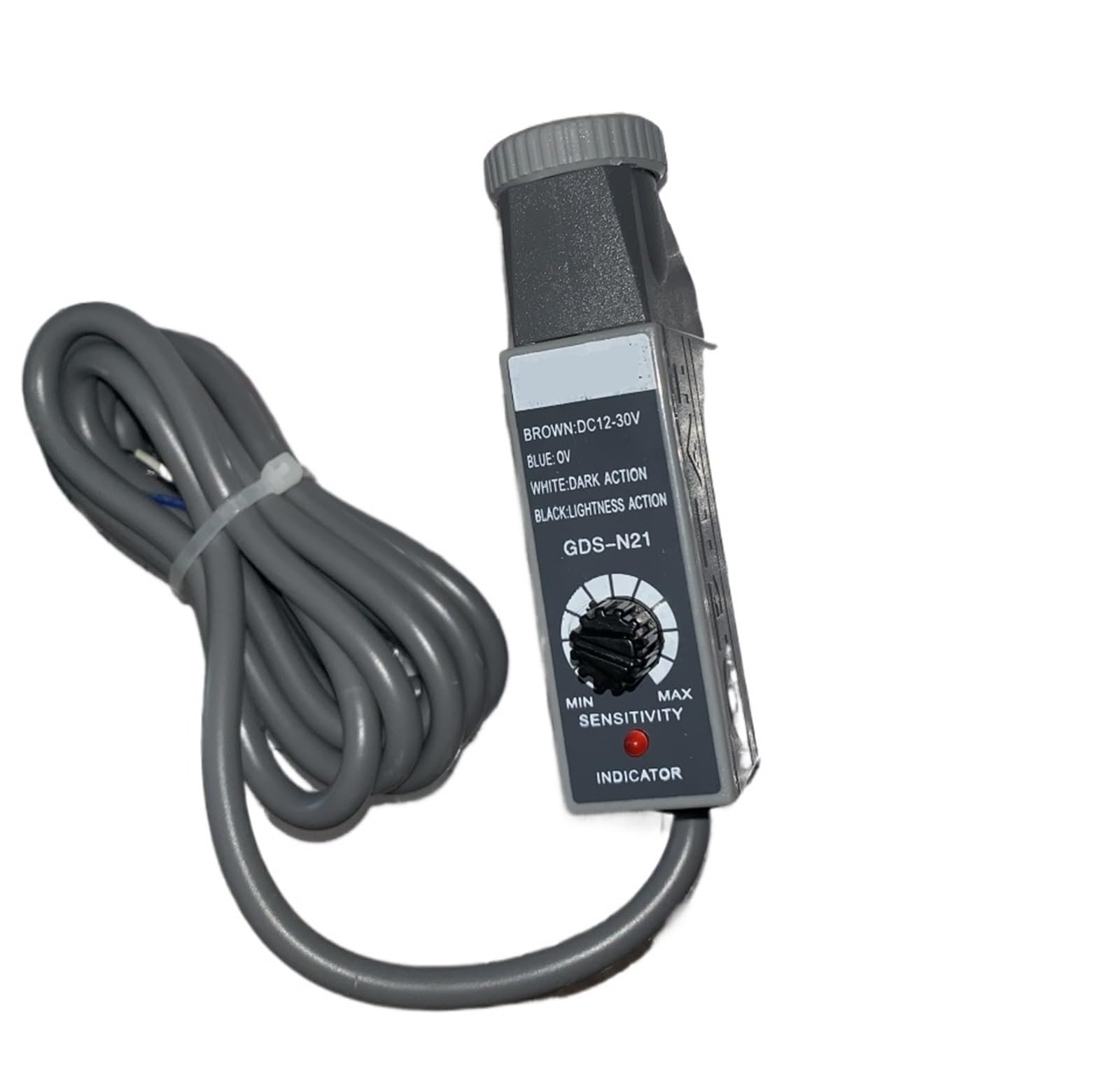 Interrupteur de capteur photoélectrique GDS-N21 blanc pour sécuriser les accès de nuit
