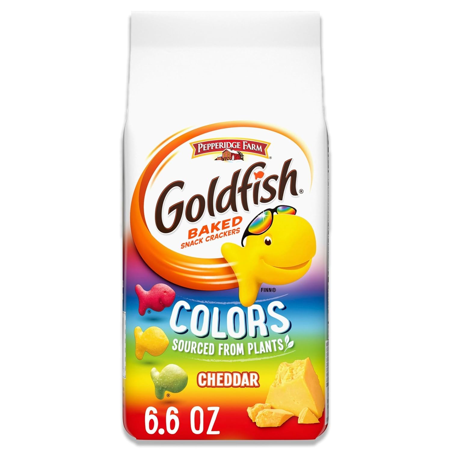 Pepperidge Farm Goldfish Baked Snack Crackers Cheddar Colors | Sourced from Plants, 6.6 oz / 187 g (Imported) (B0CKZGR4FM) Amazon Price History, Amazon Price Tracker