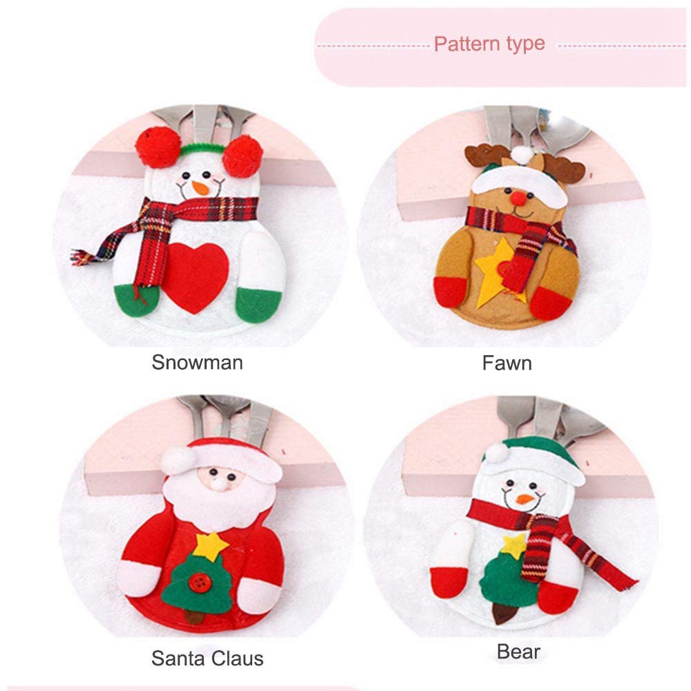 Lot De 3 Repose-Baguettes De Noël - Joli Porte-Baguettes Bonhomme De Neige - Pour Dîner