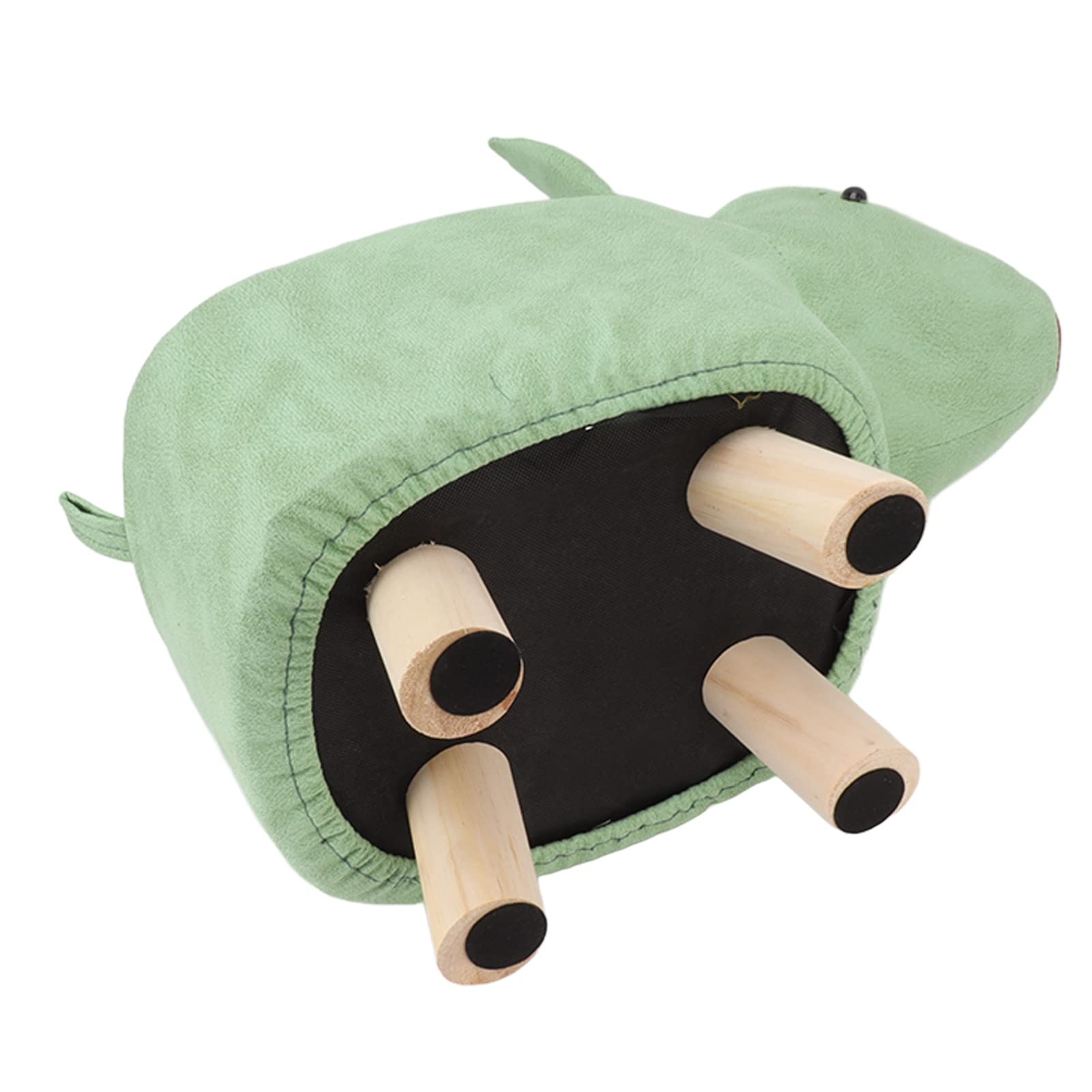 Fydun Animal Footstools, Internet Celebrity Cute Low Stool Lazy Children Small Footrest Ottoman with Tive Shape Ottomans Home Animal Bunny Living Room Cartoon Shoe Bench Up Ed Stool