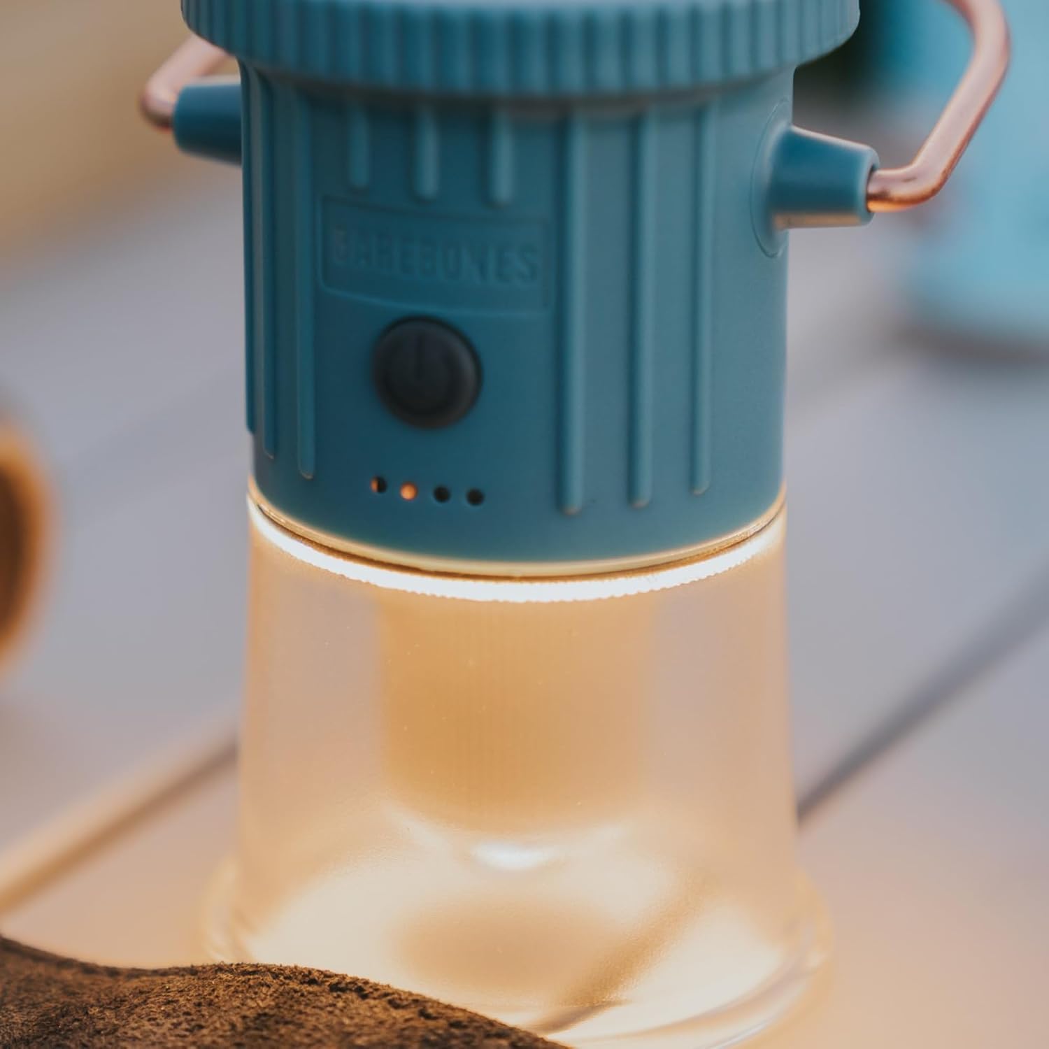 Barebones Hoodoo Light – Dusty Blue, Rechargeable 3-in-1 Camping Lantern & Flashlight – 600 Lumens LED Light with Magnetic Base, Tripod Mount, USB-C Charging & Dimmable Brightness for Outdoor Use image 4