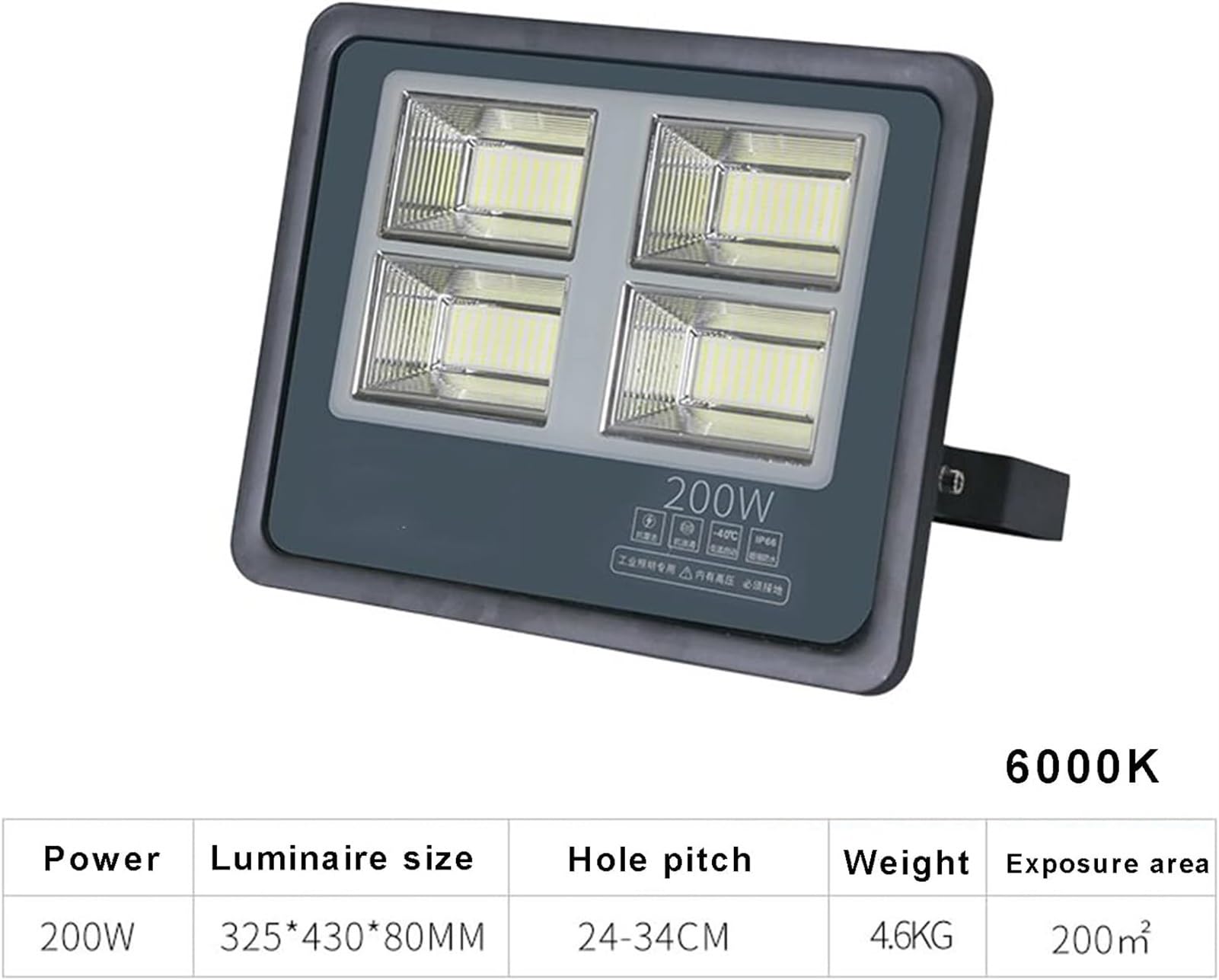 Lampy solarne zewnętrzne, Praca IP66, oświetlenie punktowe Idealne do ogrodu, patio, podwórka, garażu, szopy(200W)