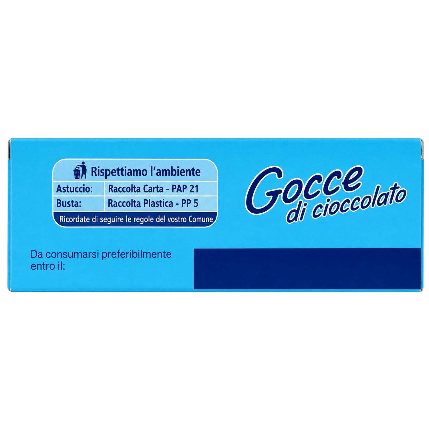 Gocce di Cioccolato Fondente 50% Cacao per Dolci e Dessert – 125 g – Ideali per Biscotti, Muffin e Torte – Variazioni 4/8/12 Pezzi (12 PEZZI)