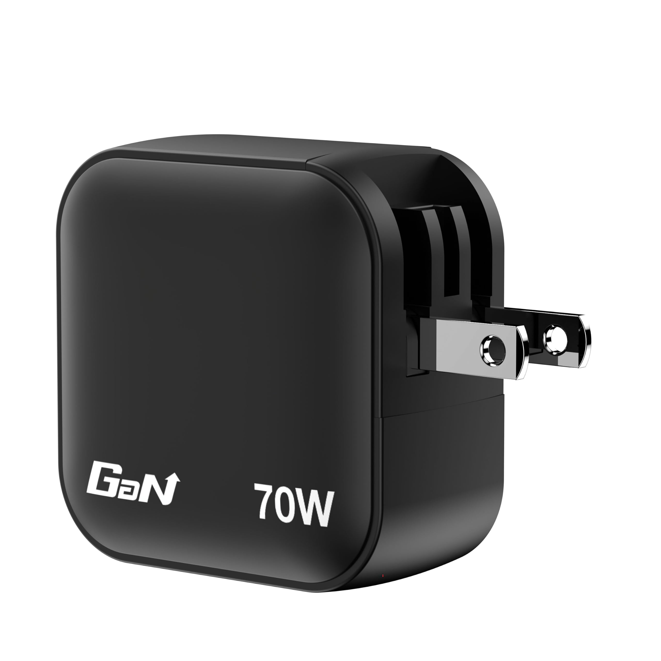 Verbatim Mini GaN Charger 70 W, 3 Ports USB-C Ladegerät, Power Adapter mit 2 x USB-C und 1 x USB-A, Schnellladegerät als Mehrfachstecker, für Apple iPad, iPhone, Samsung & Co, für EU, UK, USA
