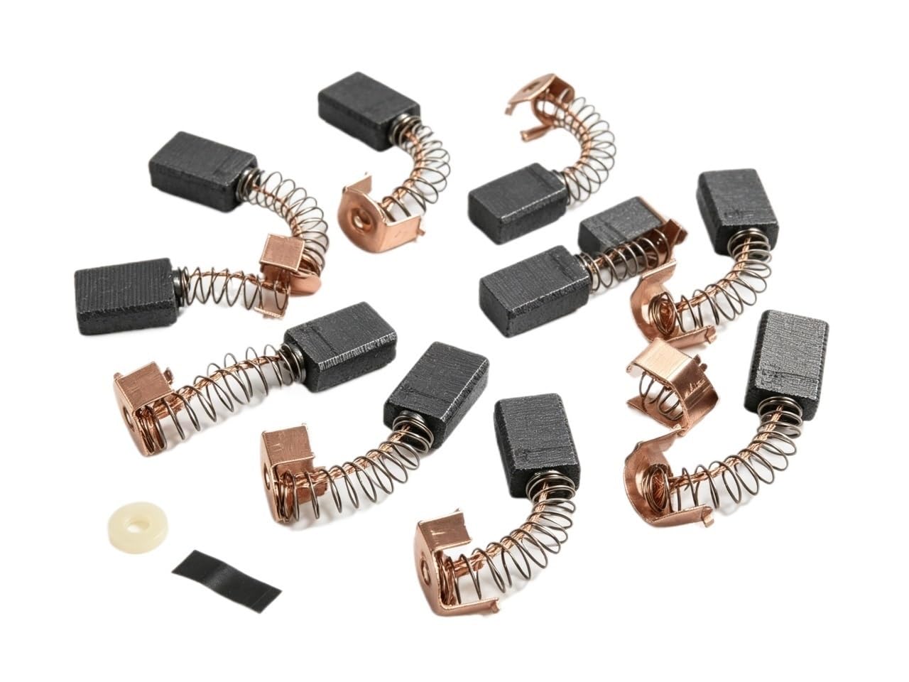 10 szt. szczotka węglowa 5 x 8 x 12 mm akcesoria do elektronarzędzi szczotka grafitowa do części maszyn polerskich G720
