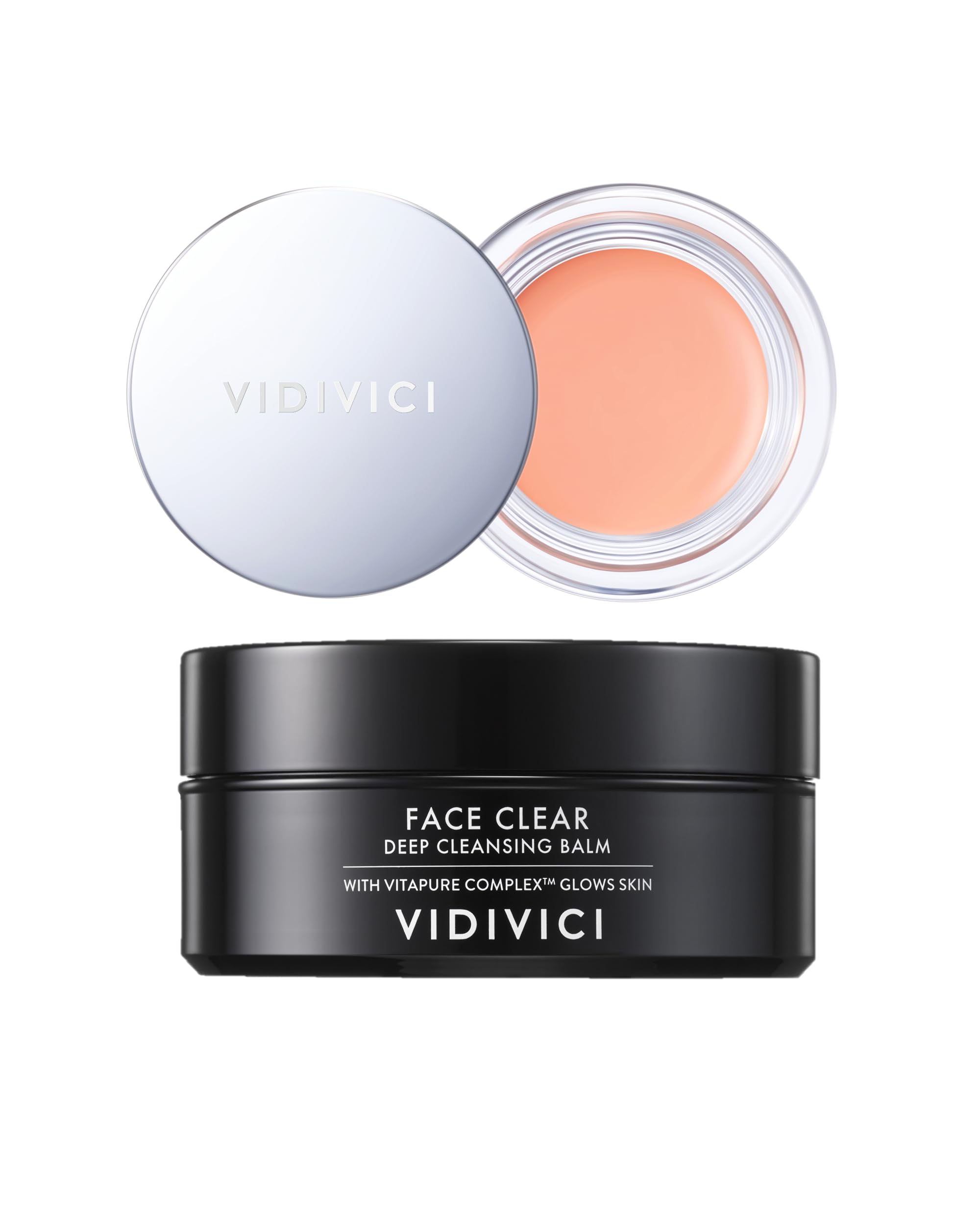 VIDIVICI Millennial Glow Cream Blush 01 Gardenic Pink + Face Clear Deep Cleansing Balm Bundle