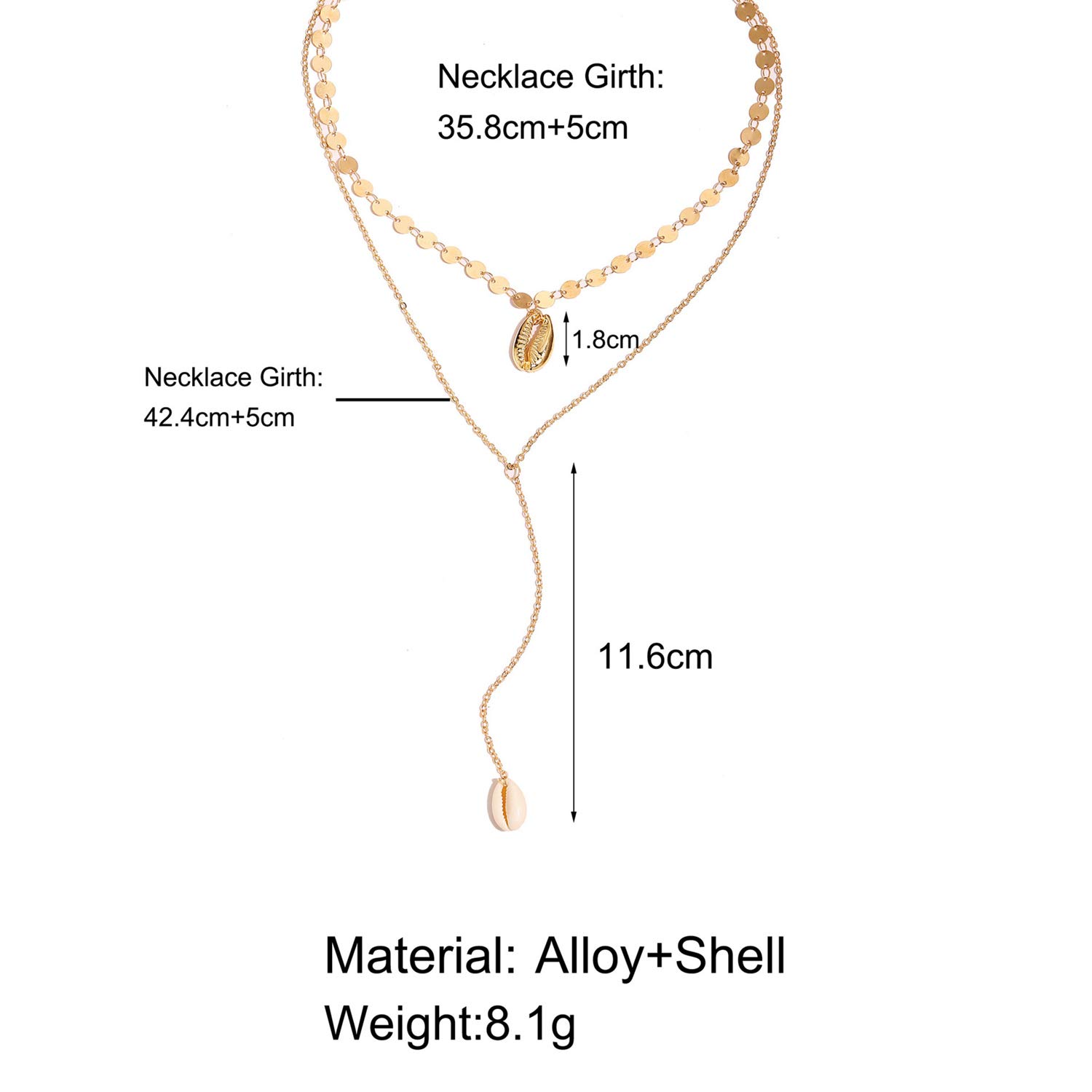 Multilayer Base Metal CZ Western Neckpiece Necklace