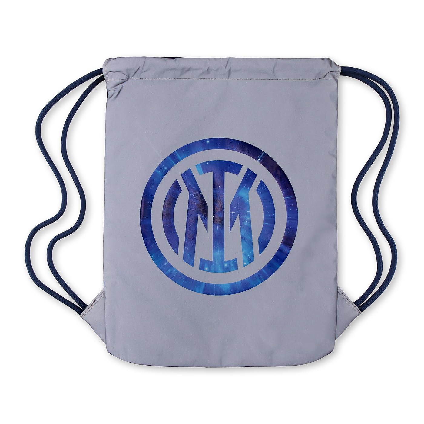 FC Internazionale Milano S.p.A. Sacca Sportiva per Ginnastica, Scuola, Spiaggia, Sport, Mare e Viaggi, Gymsack per tutti i Tifosi Nerazzurri, Galaxy Collezione