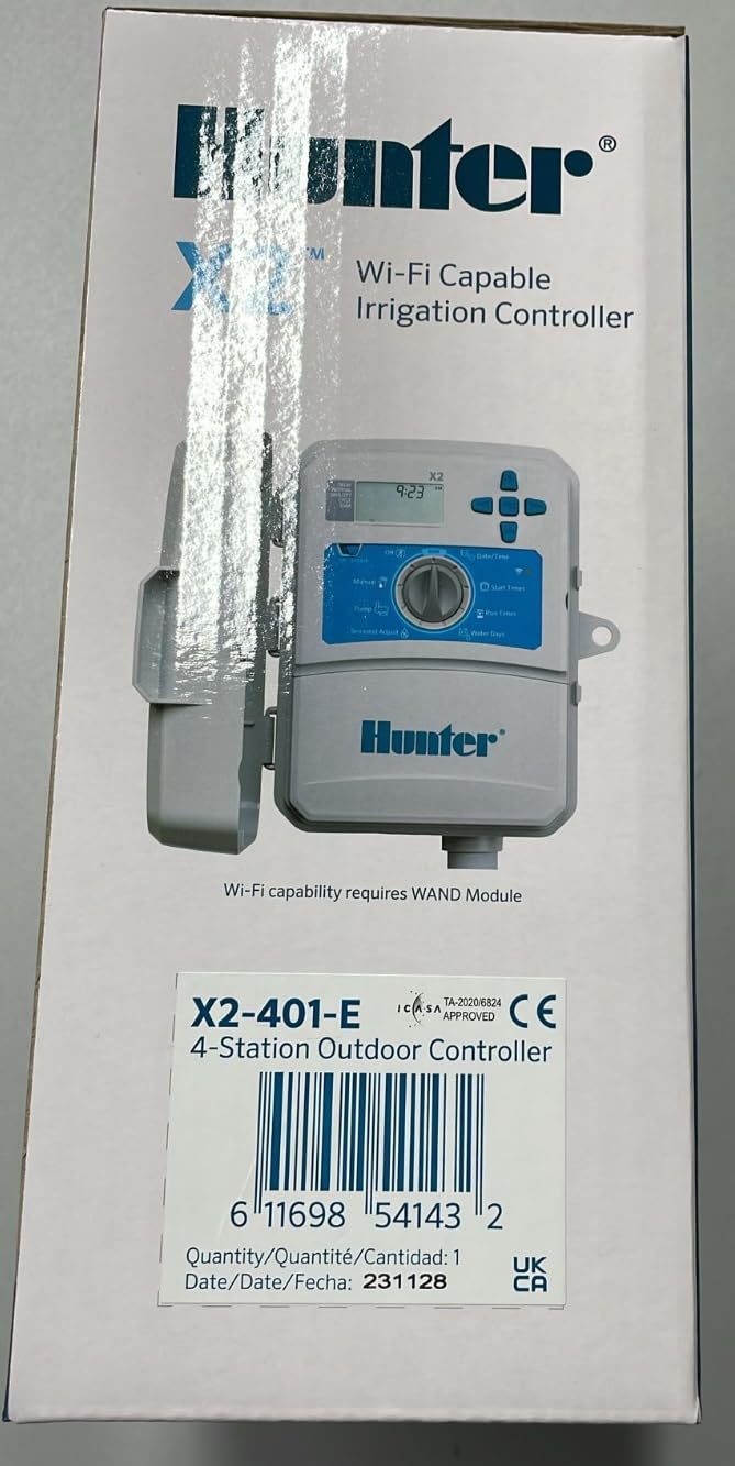 Hunter MP Rotator Bewässerungssystem - Druckreguliertes Komplettset für Rasenbewässerung - wassersparend & gleichmäßige Verteilung (10 x 20 m L-Form - Smart WiFi Pro)