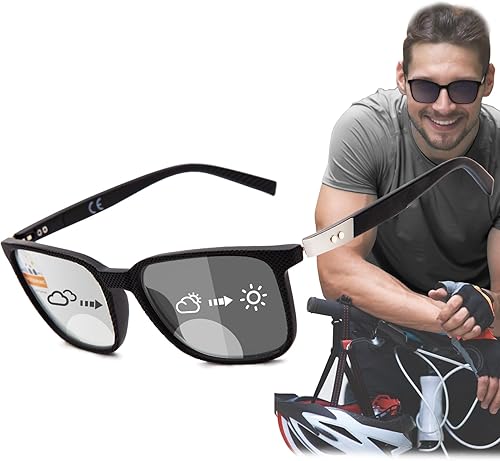 LianSan Gafas de sol de lectura bifocales fotocromáticas para hombres y mujeres, ligeras, protección UV400, transición, lector solar, bisagra de