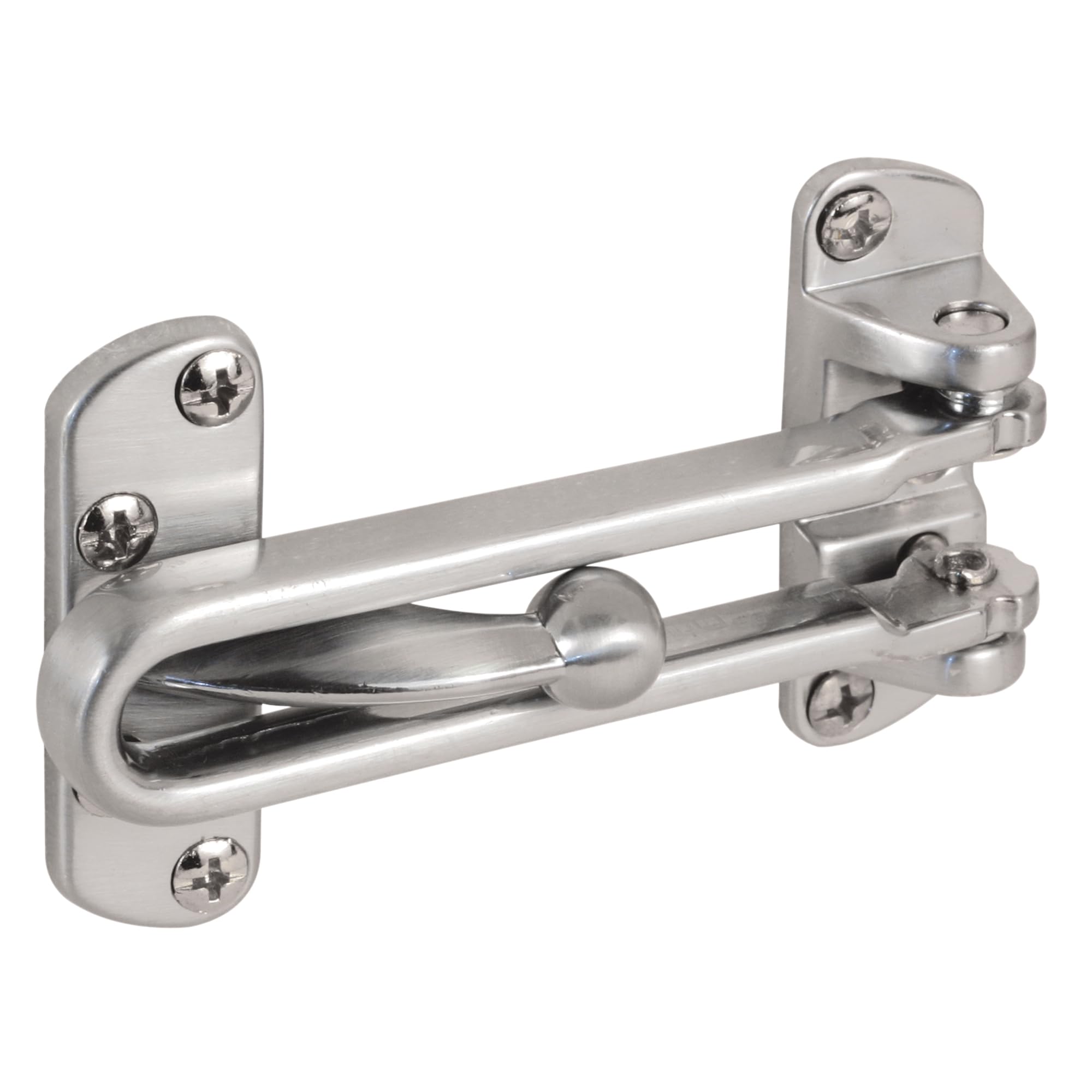 Prime-line Products U 9901 Porte Guard, passant de swing Keeper, finition chrome brossé