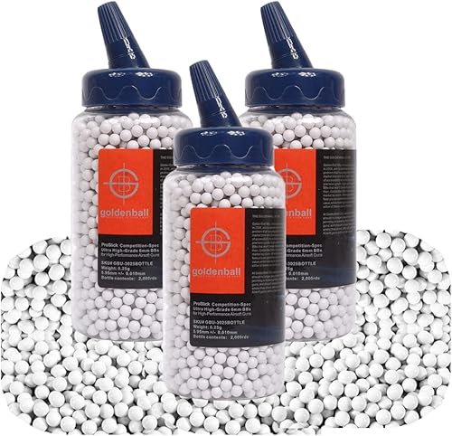 GoldenBall ProSlick JDM-Spec Airsoft BBS - 3 botellas 2000