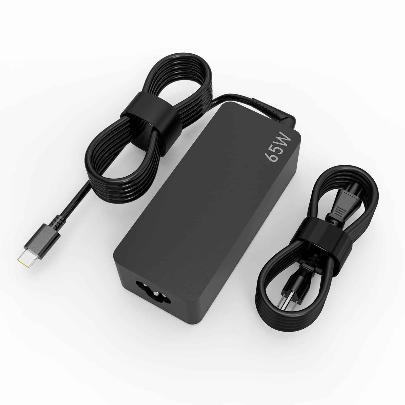 65W Charger Fit for Lenovo ThinkPad Yoga Chromebook X1 Z13 L14 E14 C14 P14s E15 P15s P16s T14 T490 T490s T590 L13 E16 L480 L490 L590 USB Type C Laptop