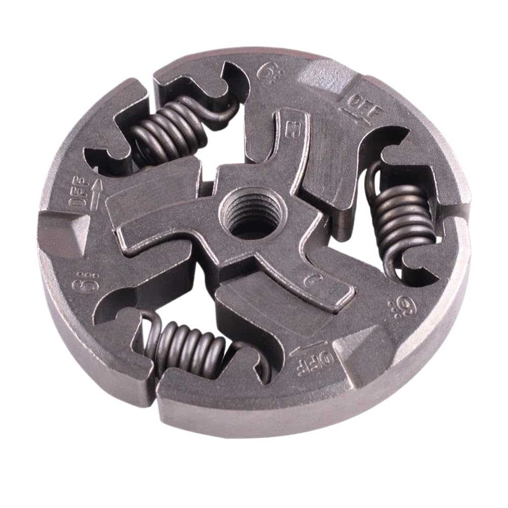 Kit de piñón de llanta de tambor de embrague plateado de 3/8 "-7, Compatible con motosierra 355 357XP 357 359 EPA 537103401 503934871 587691701