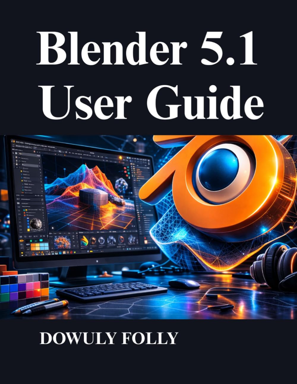 Blender 5.1 User Guide: Master 3D Modeling, Procedural Design, and Rendering