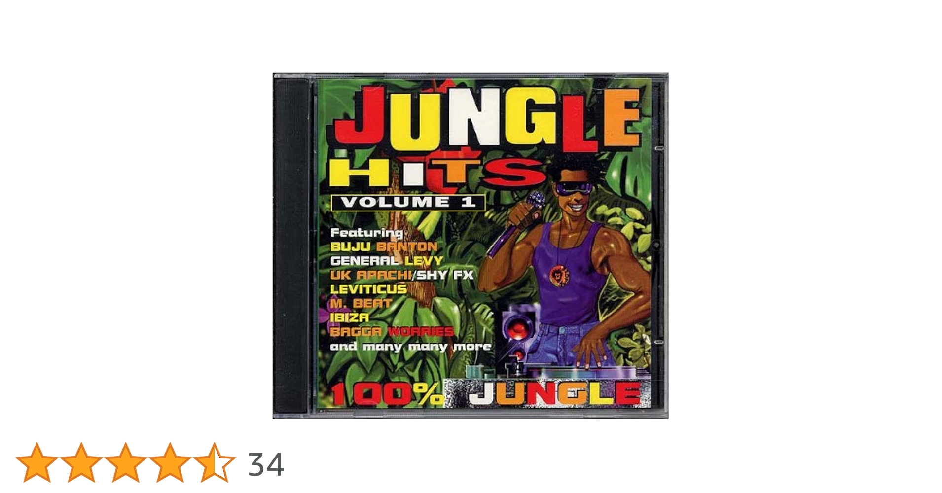 【中古】 CD BEST OF JUNGLE/VARIOUS ARTIST Best Of Old Skool Jungle – Box Set 6 x CD, 2002 [r2805314
