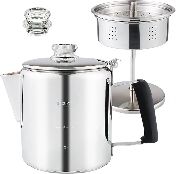 APOXCON Coffee Maker with Clear Brew Progress Knob Coffee pot