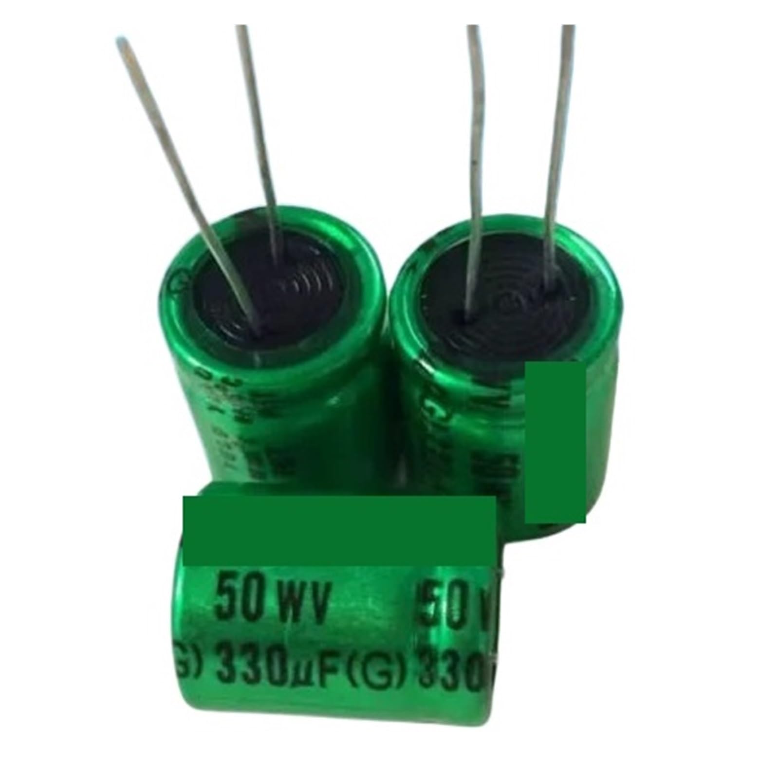 Condensateur non polaire 50v 330uf pour corriger les grésillements et pannes de signal audio