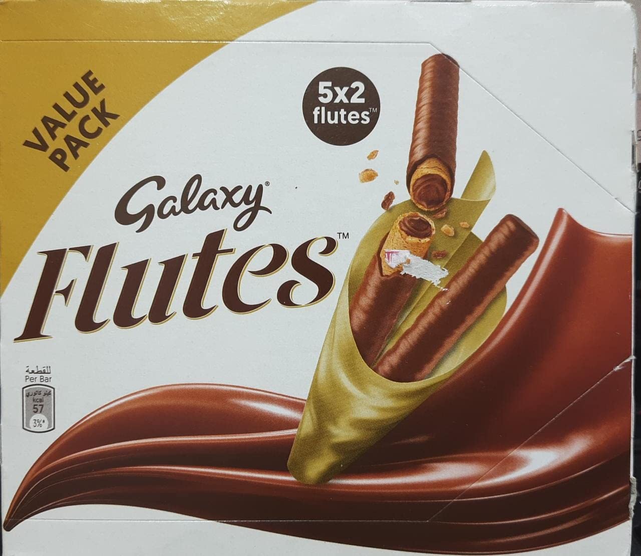 Buy Galaxy Flutes Cri Wafer Rolls With Chocolate Cream Filling Covered