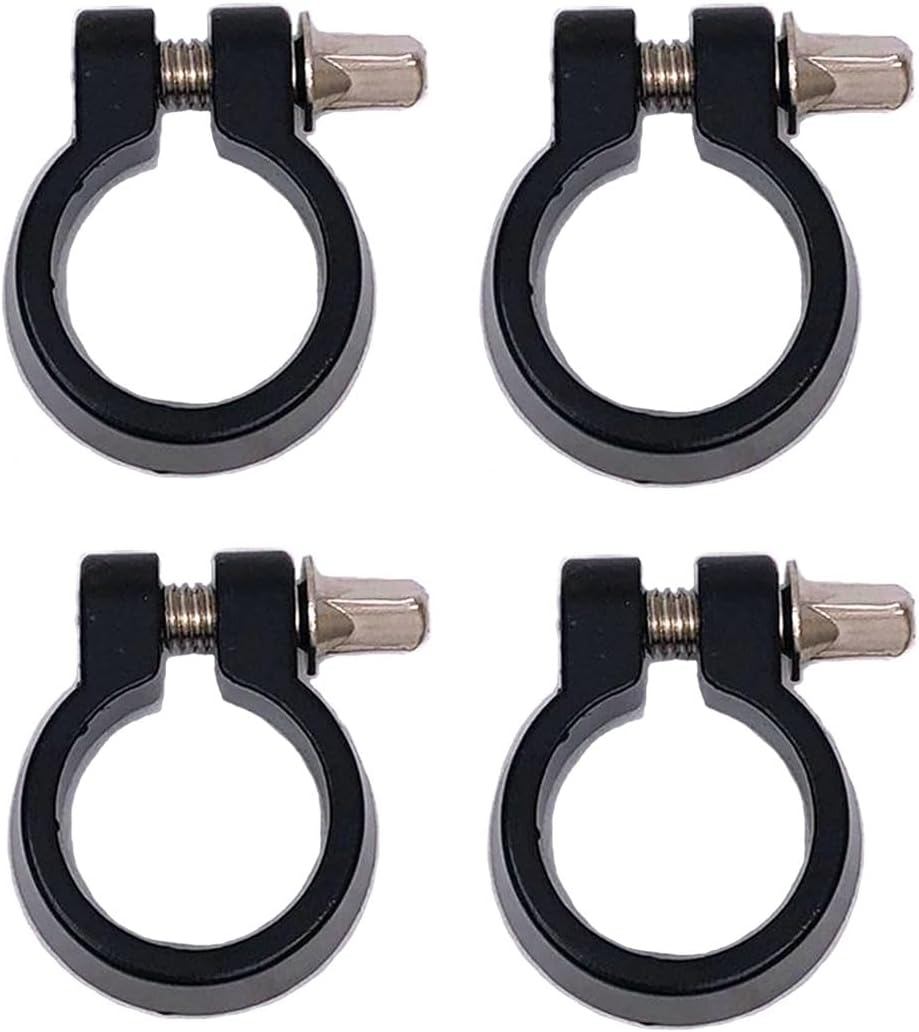 TUOREN 4pcs Drum Stand Memory Lock 7/8 Inch Diameter Cymbal