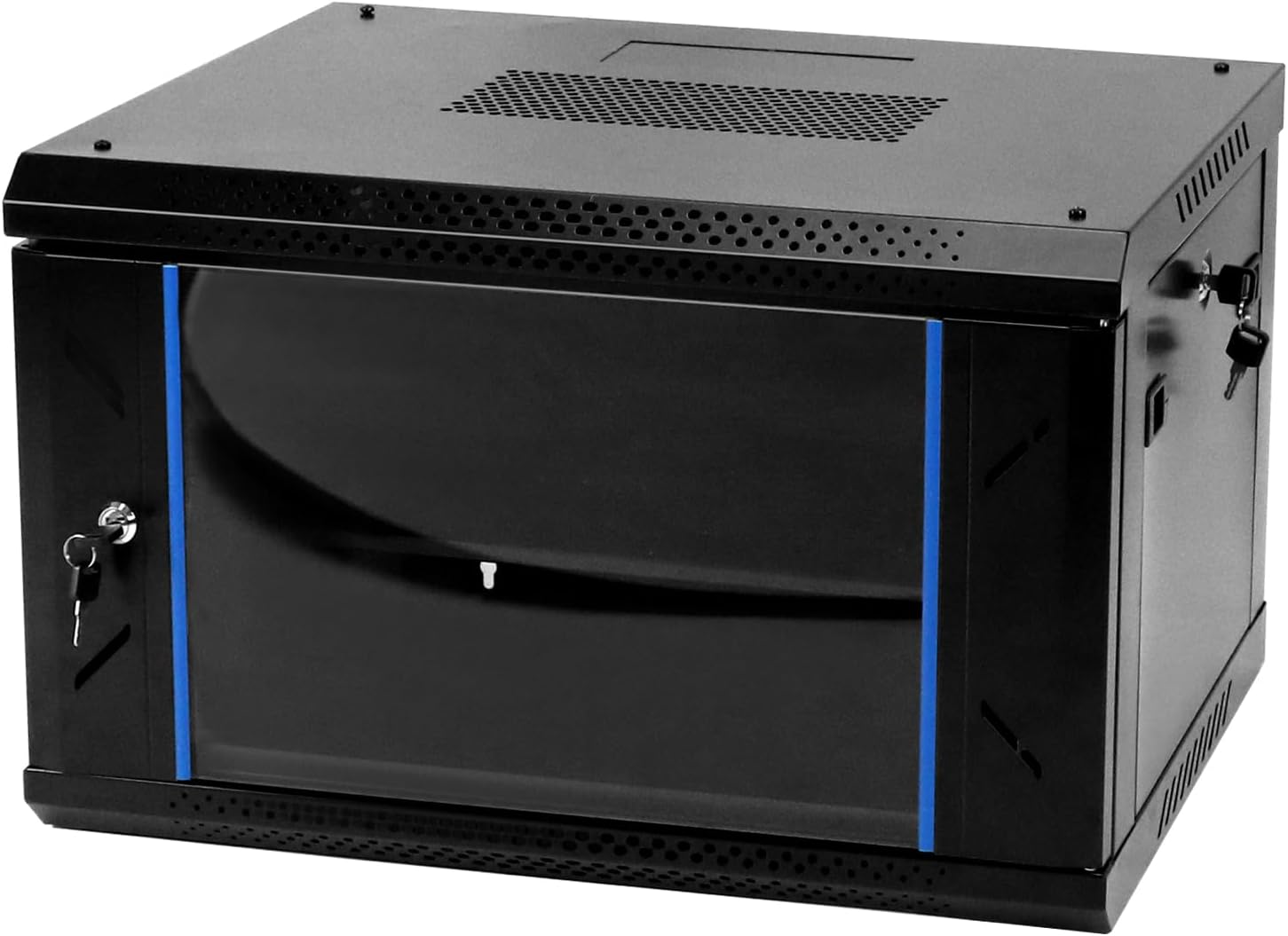 QWORK 6U Network Server Cabinet Enclosure, Wall Mount Server Cabinet ...