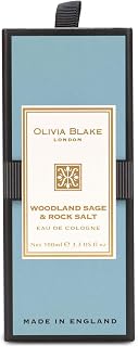 Woodland Sage & Rock Salt Perfume for Women – Fine Fragrance Eau de Cologne Spray, 100 ml/3.3 fl oz