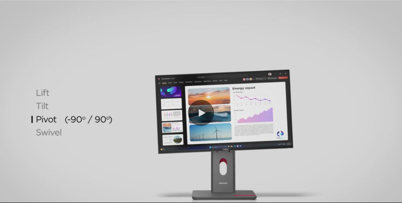 Lenovo ThinkVision P24QD-40 24