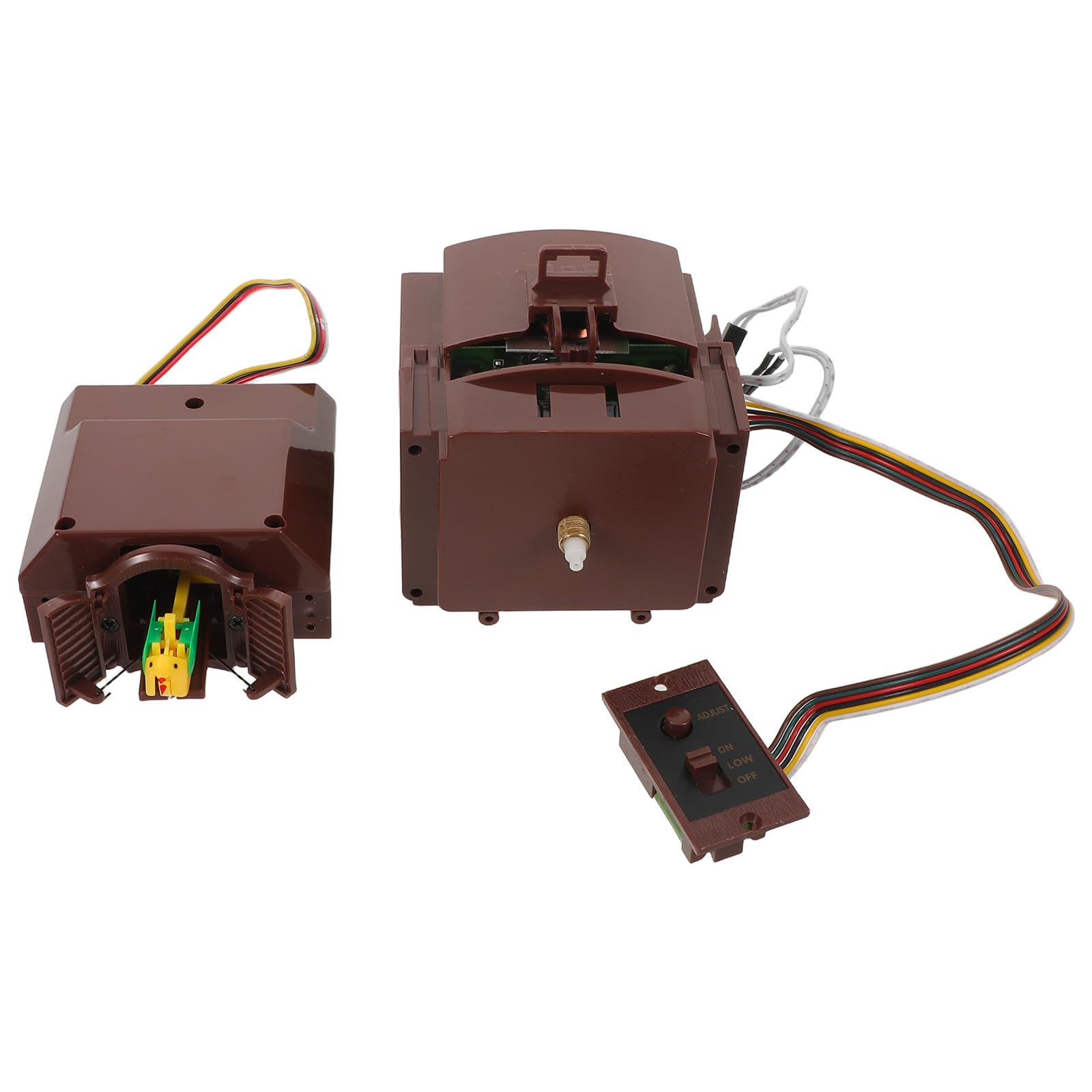 TOYANDONA Retro Quarzuhrwerk für Kuckucksuhren aus Kunststoff und Metall mit Charmantem Kuckucksruf für Büro und Schlafzimmer als Ersatzteil und Reparaturset