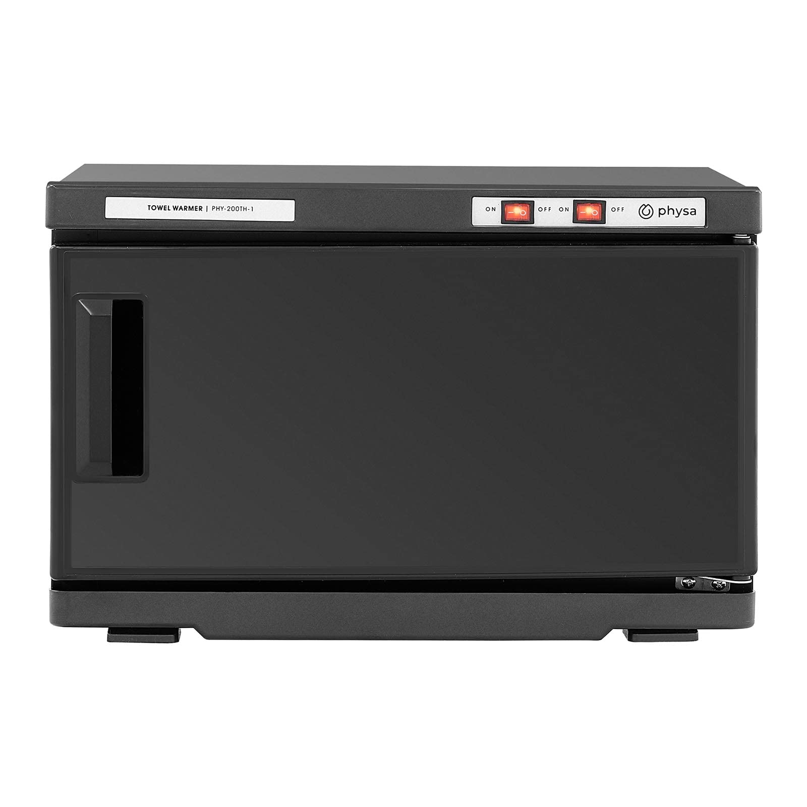 Physa Horno Calentador de Toallas Calientatoallas para Salón de Cosmética PHY-200TH-1_Black (Potencia: 230 W, Capacidad: 16 L, Temperatura: 70 °C, UV)