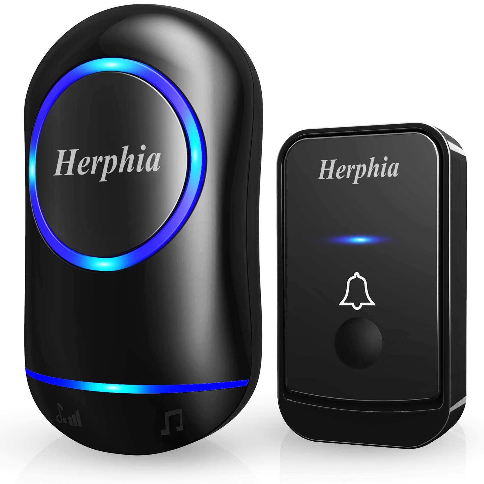 Self Powered Wireless Doorbell Plug In Battery Free Ding