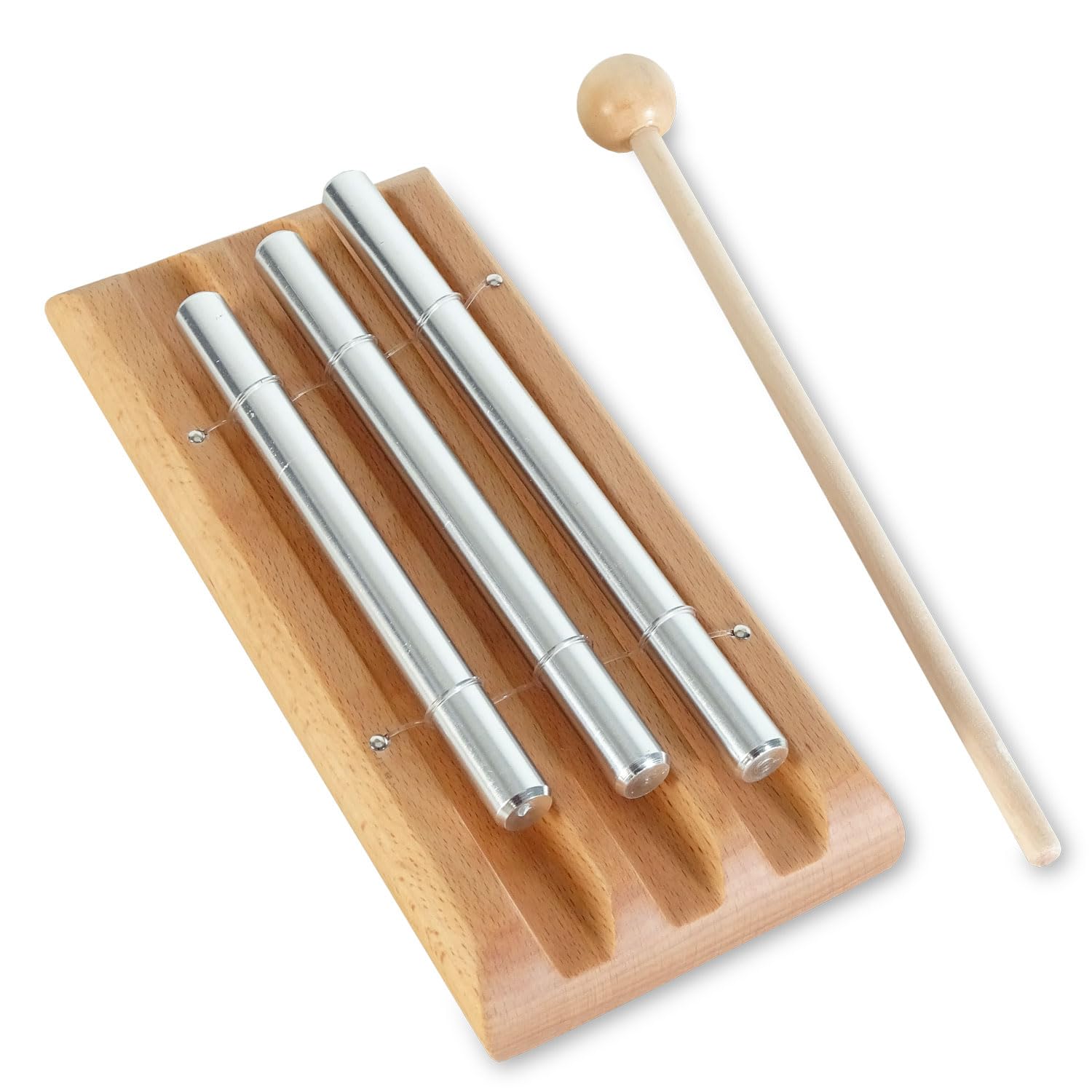 keepdrum KDC3 Energy Chimes Klangstäbe 3 Töne mit Schlägel