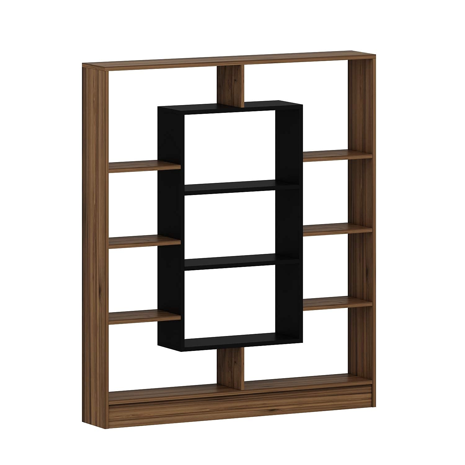 HOMIDEA VENUS Bookcase Room Divider Free Standing Shelving Unit for