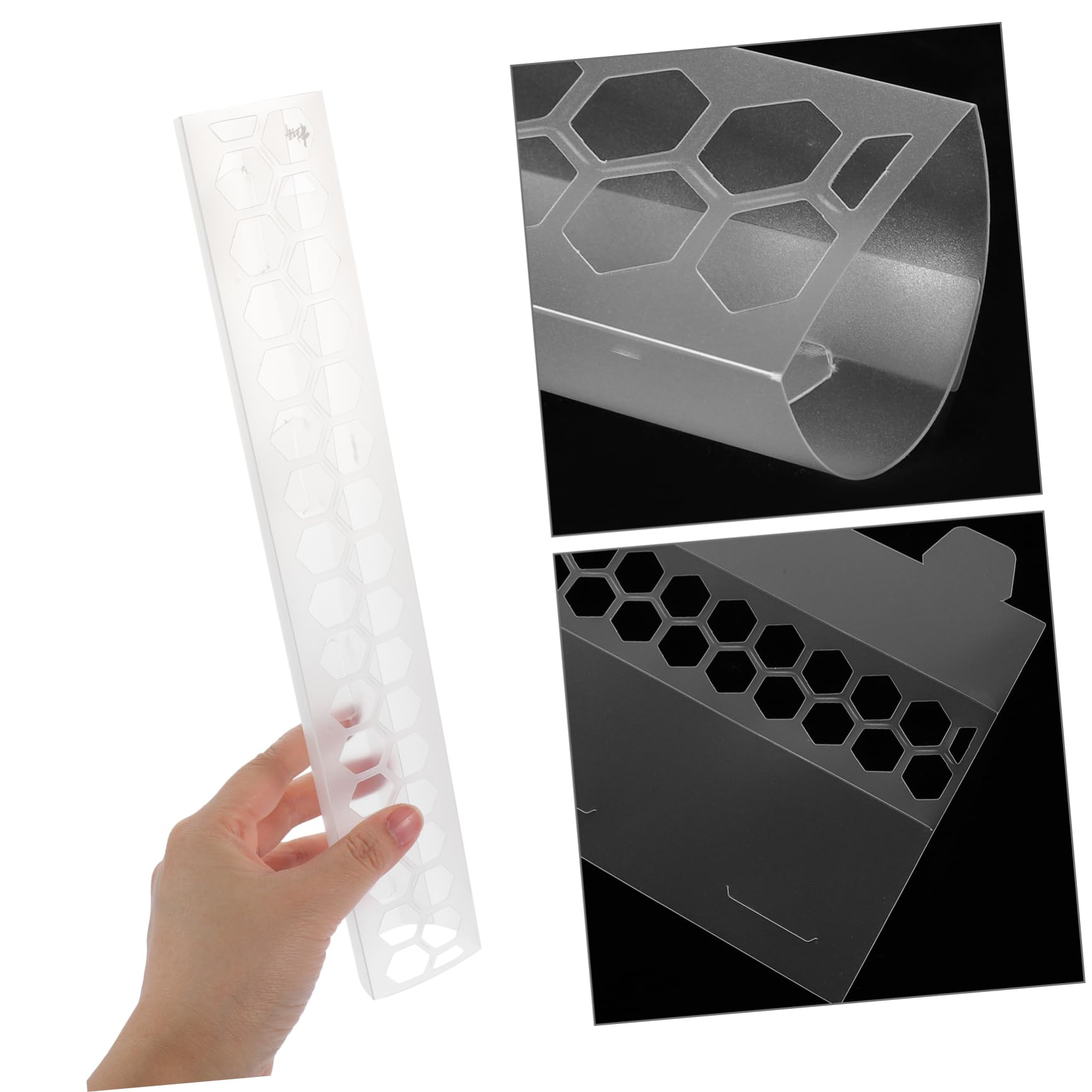 Kisangel 3 Sätze Moosstange aus Kunststoff Pflanzenpfähle Stand Trainingsclips für Pflanzenstämme Haken Baum Pflanzenstangen pflanzenrankhilfen Moos Pflanzenpfosten Kleiner Moosstab Plastik