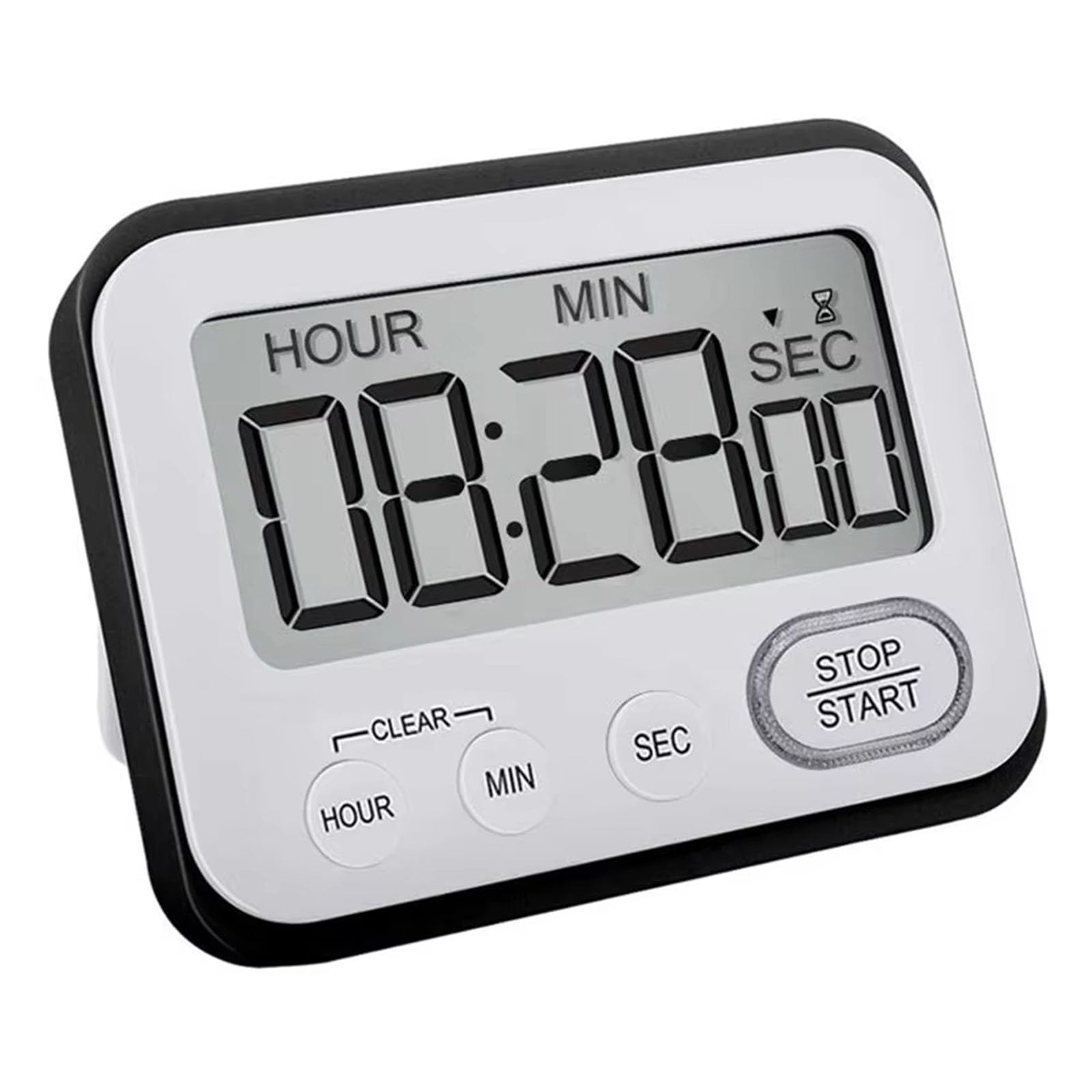 Fahoujs Digital Timer Count Up/Down Timer Table Timer Lcd Display Timer Cooking Timer Stopwatch For Classroom Office