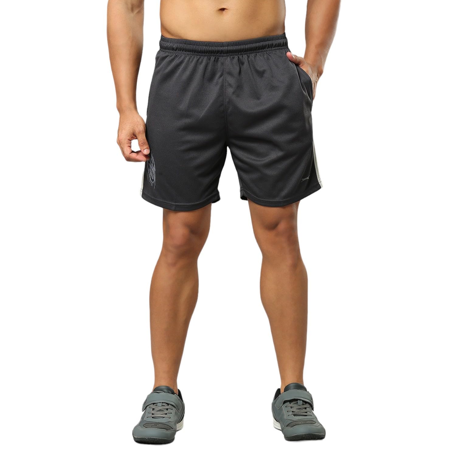 black panther Mens ACTI FIT Shorts Charcoal-picture-31