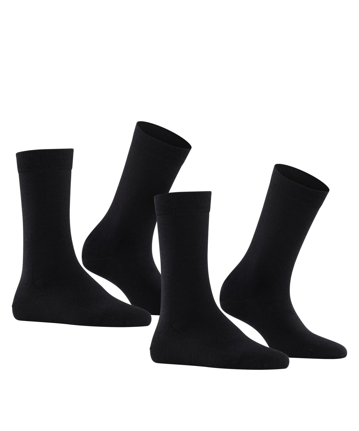 FALKE femme Softmerino 2-Pack chaussettes laine coton respirant