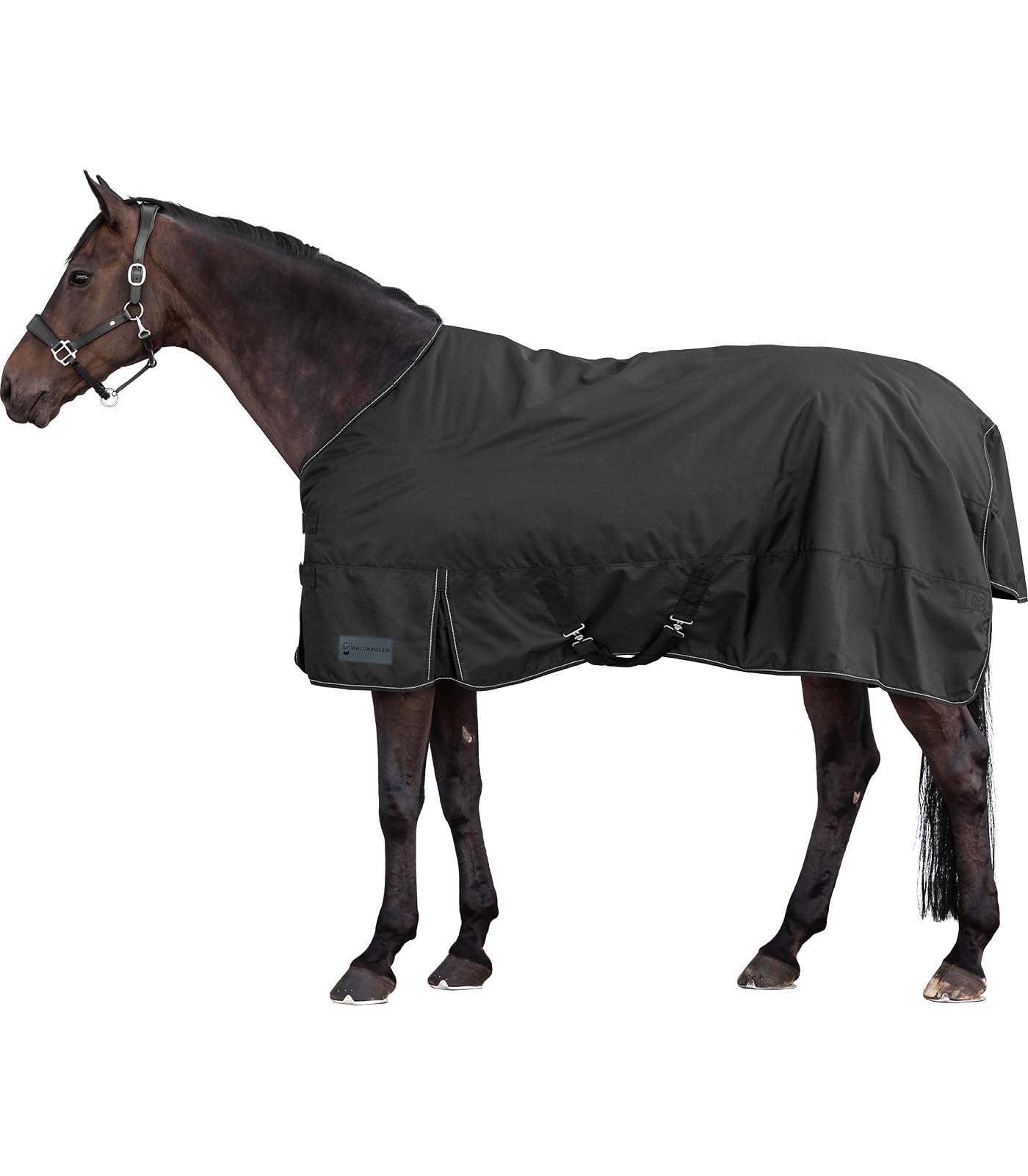 Waldhausen Couverture d'extérieur Nordic 100 g Noir 165 cm