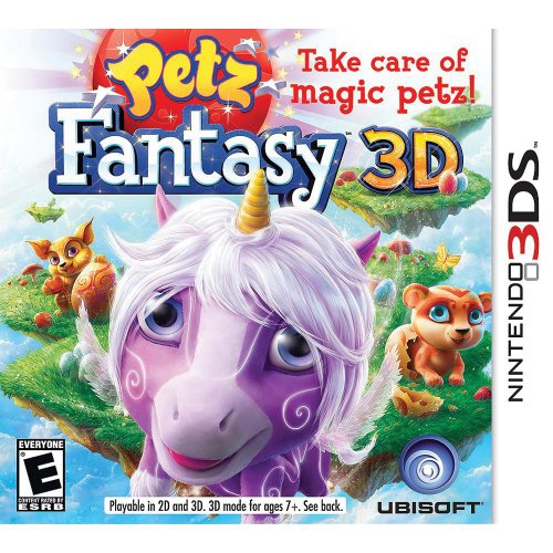 Ubisoft 16676 Petz Fantasy 3D - Nintendo 3Ds cover