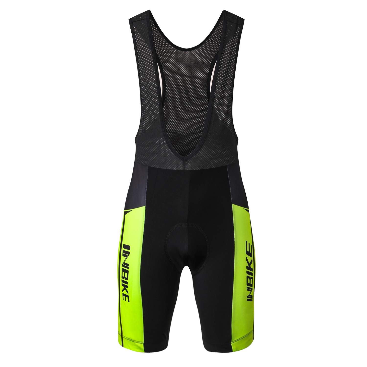 INBIKE Pantaloncini con Bretelle MTB Uomo Asciugatura Rapida Pantaloncini Estivi Traspirante per Ciclismo da Corsa All'aperto Ciclismo Biciclette Bici MTB