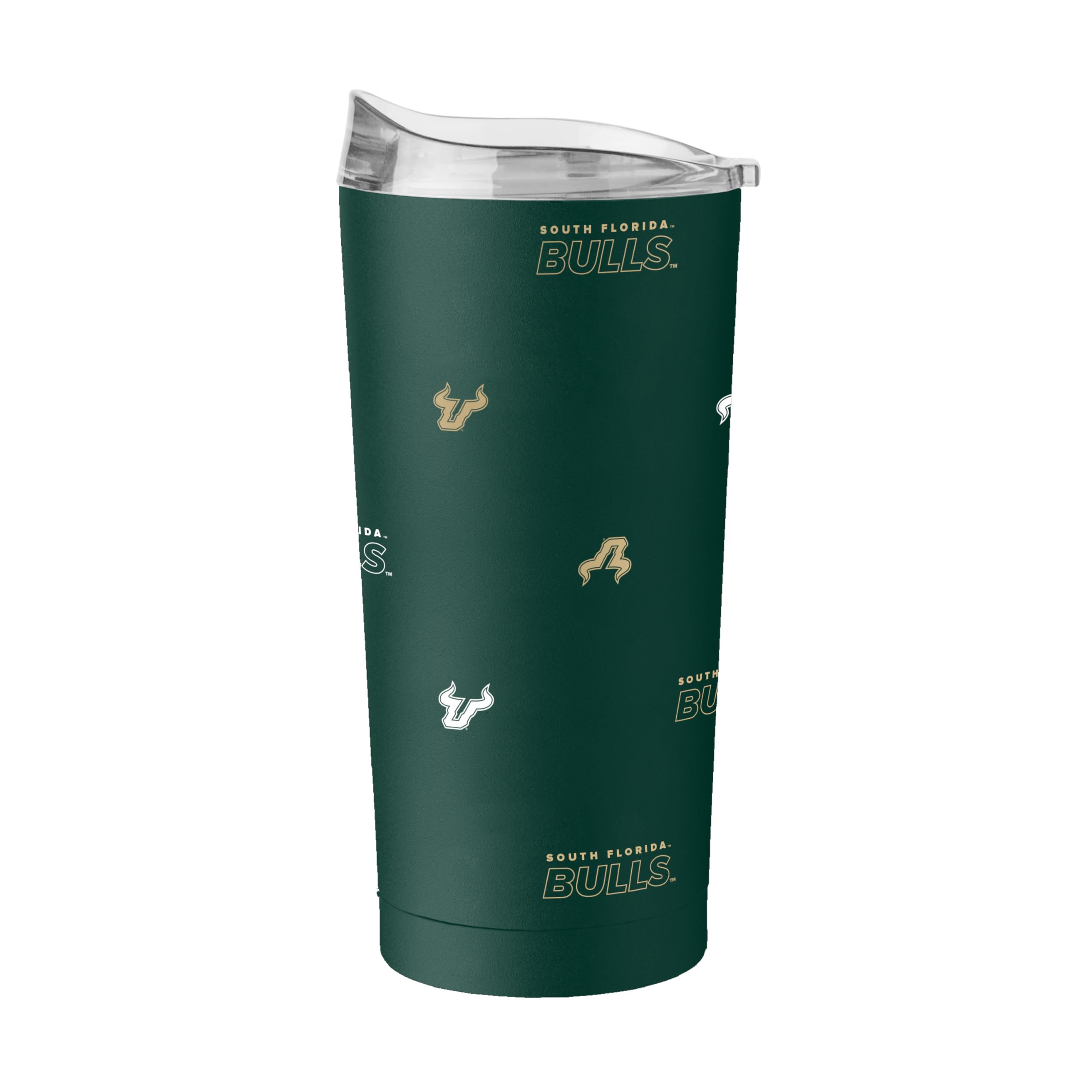 Logo Brands NCAA Native Icons 20 oz Stainless Steel Tumbler – Double Wall Vacuum Insulated