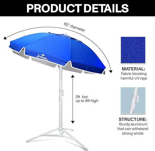 Miniatura 9 de JoeShade sombrilla portátil para el sol sombrilla deportiva color rojo