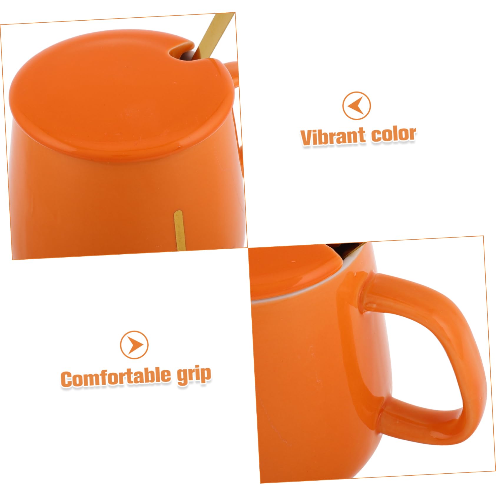 ULTECHNOVO Scalda Tazze Coperchio Per Tazza E Cucchiaio Set Scalda Tazze Elettrico Set Di Tazze in Ceramica Ceramica