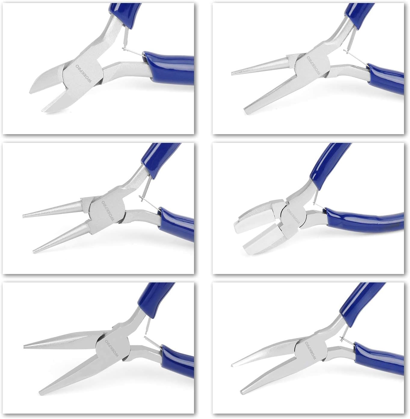 De cerca views of various jewelers pliers
