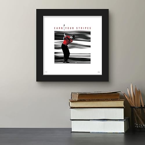 Miniatura 4 de Trends International Gallery Pops Michael Jordan - Póster de pared pop de color de seis campeonatos, 12 x 12 pulgadas, versión de marco negro