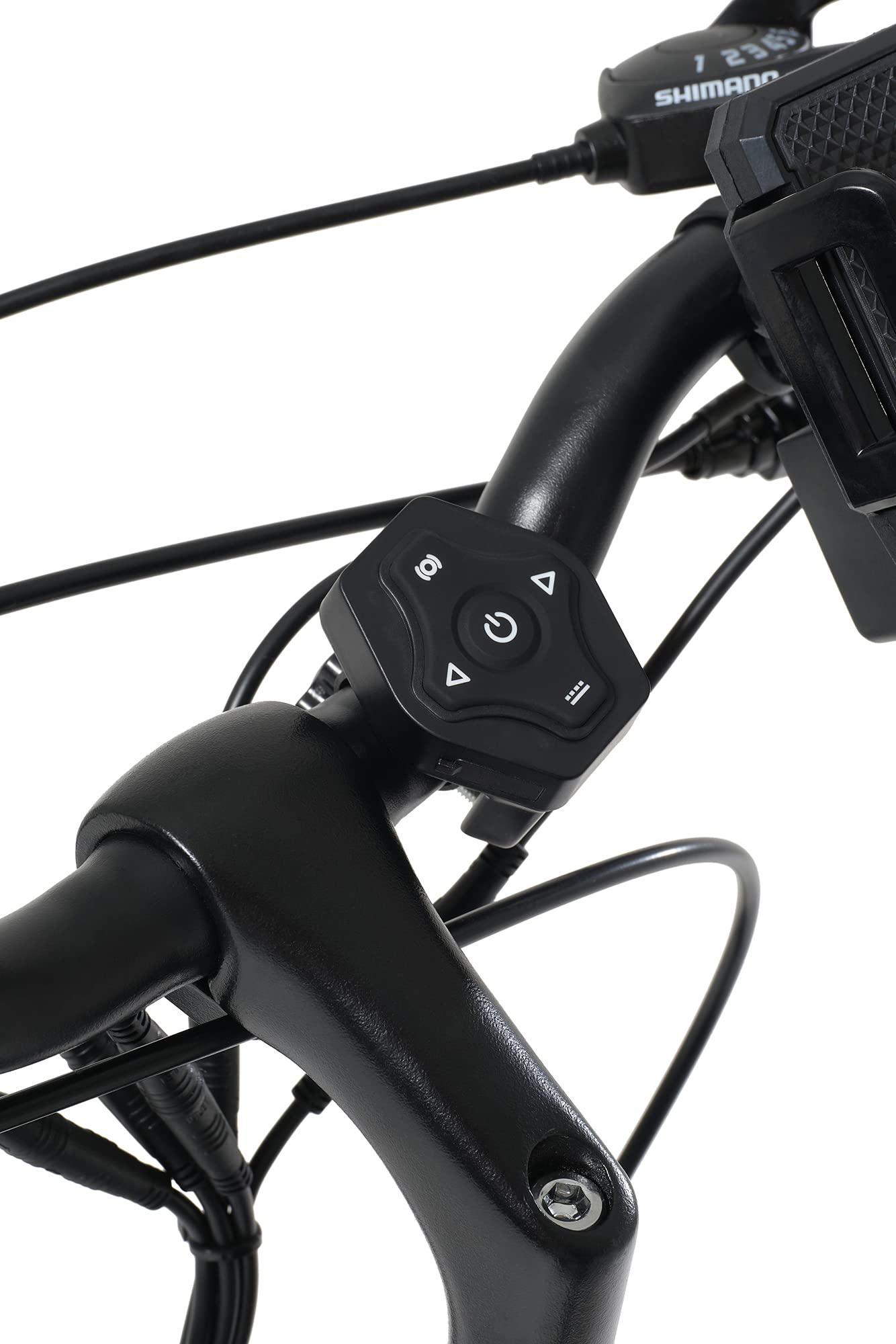 i-Bike CB-1002 Flèches directionnelles avec télécommande Unisexe Adulte, Noir
