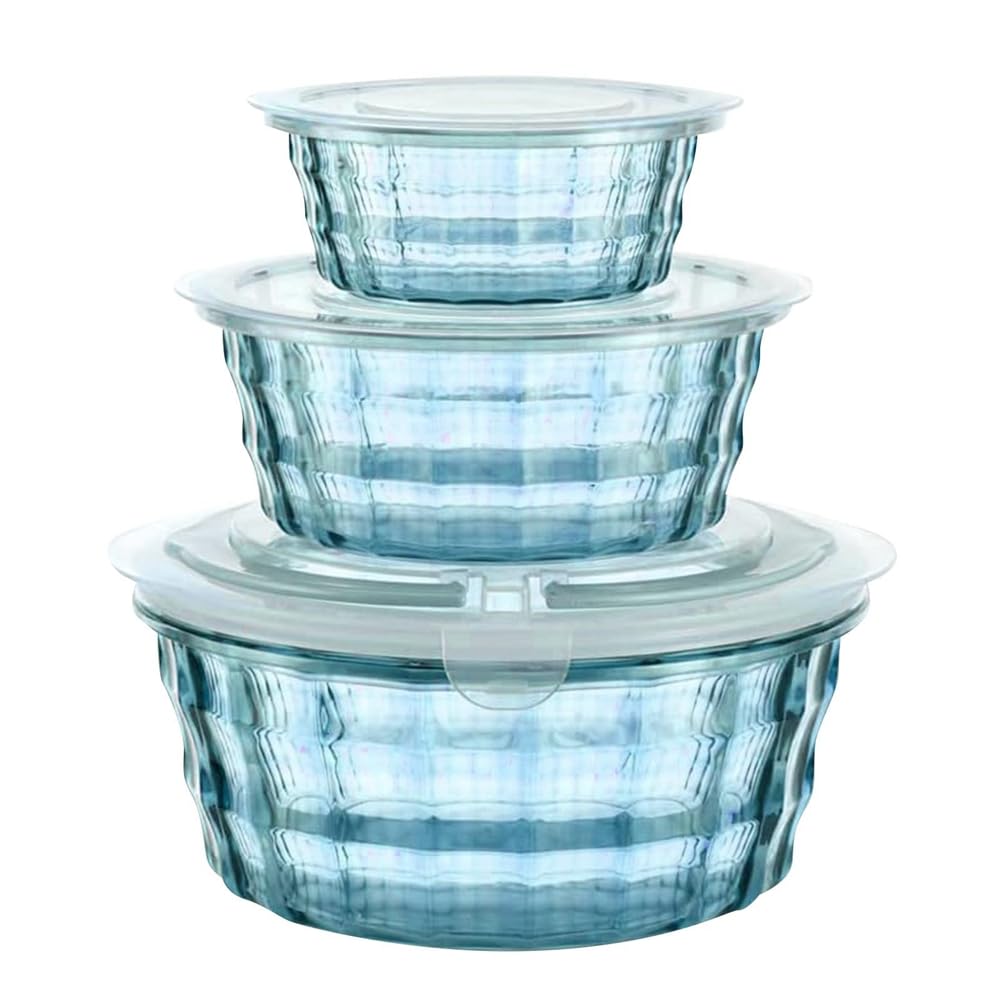 Osmond Plastic Fruit Box Fruit Containers With Tureen Bowl Clear Plastic Container Plastic Container Sealed Container Blue