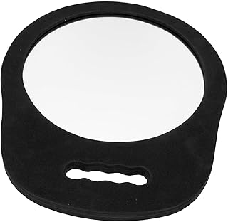 FRCOLOR Foam Mirror Hand Makeup Mirror Handheld Makeup Mirror Wall-Mounted Mirrors Vintage Mirrors Hand Held Mirror Vintage Hand Mirror Girls Makeup Mirror Beauty Salon Mirror Miss Glass