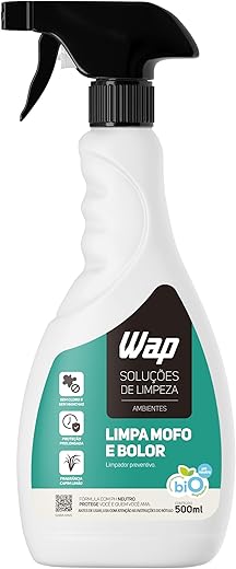 WAP Removedor de Mofo e Bolor WAP LIMPA MOFO E BOLOR 500ML Limpeza preventiva com Fragrância de Capim Limão