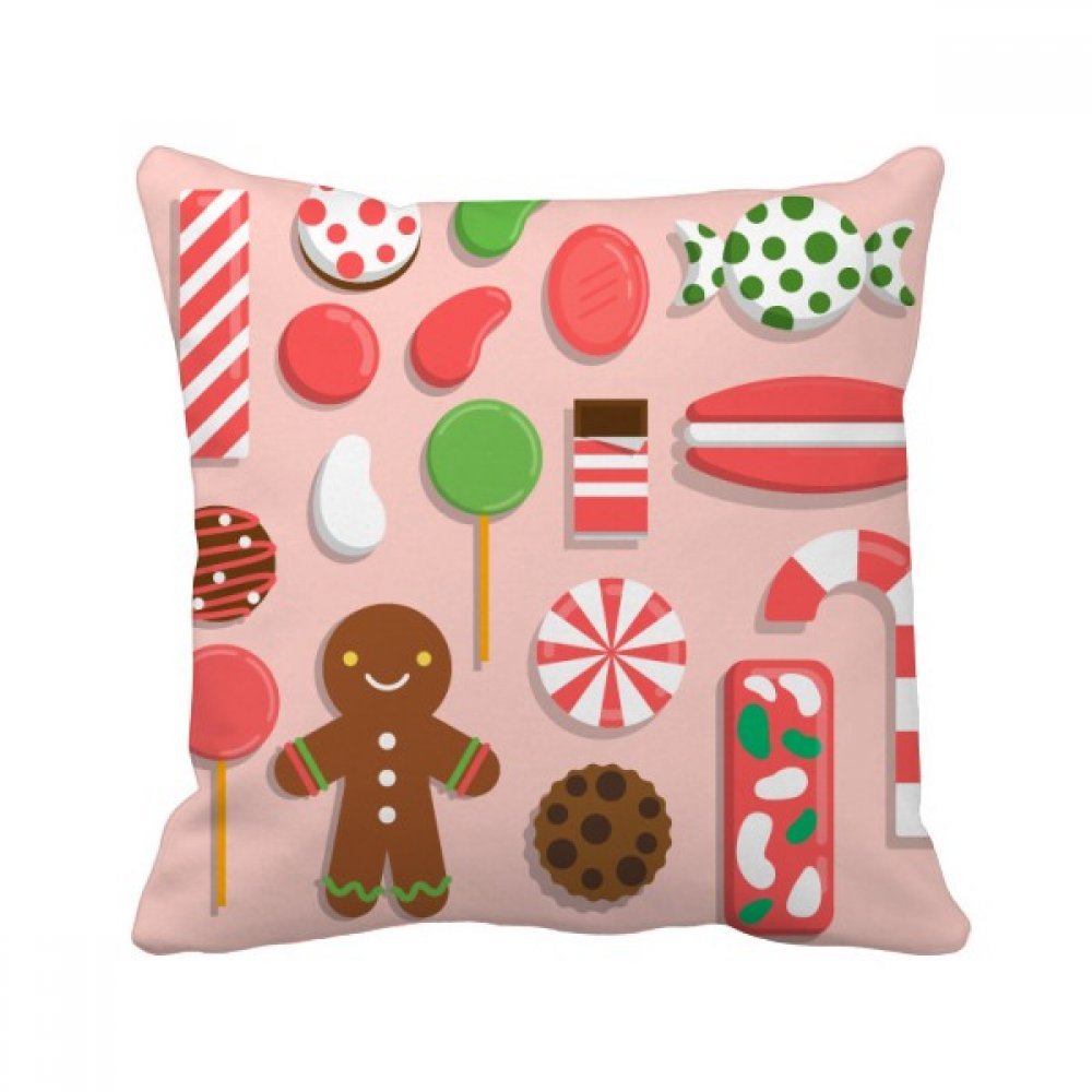 Coussin carré Thanksgiving motif paroles 40x40 cm multicolore